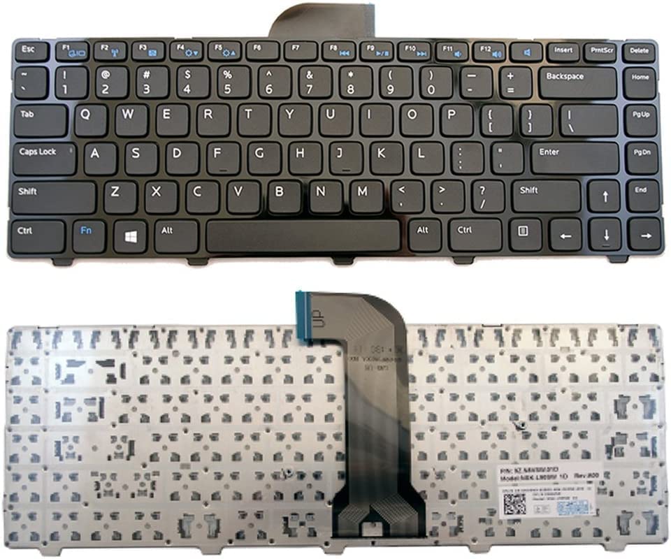 wistar Laptop Keyboard Compatible for Dell Inspiron 14 3421 3437 5421 5437 Laptop M431R 06H10H 6H10H 9Z.N8VSW.001 NSK-L90SW 01 F0XRV 0F0XRV 9Z.N8VSW.01D 0NG6N9